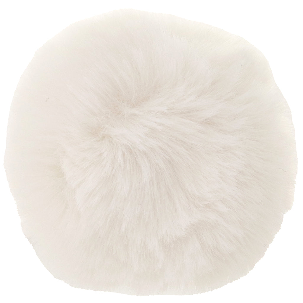 Tailz Fluffy Bunny Tail Silicone Plug in White
