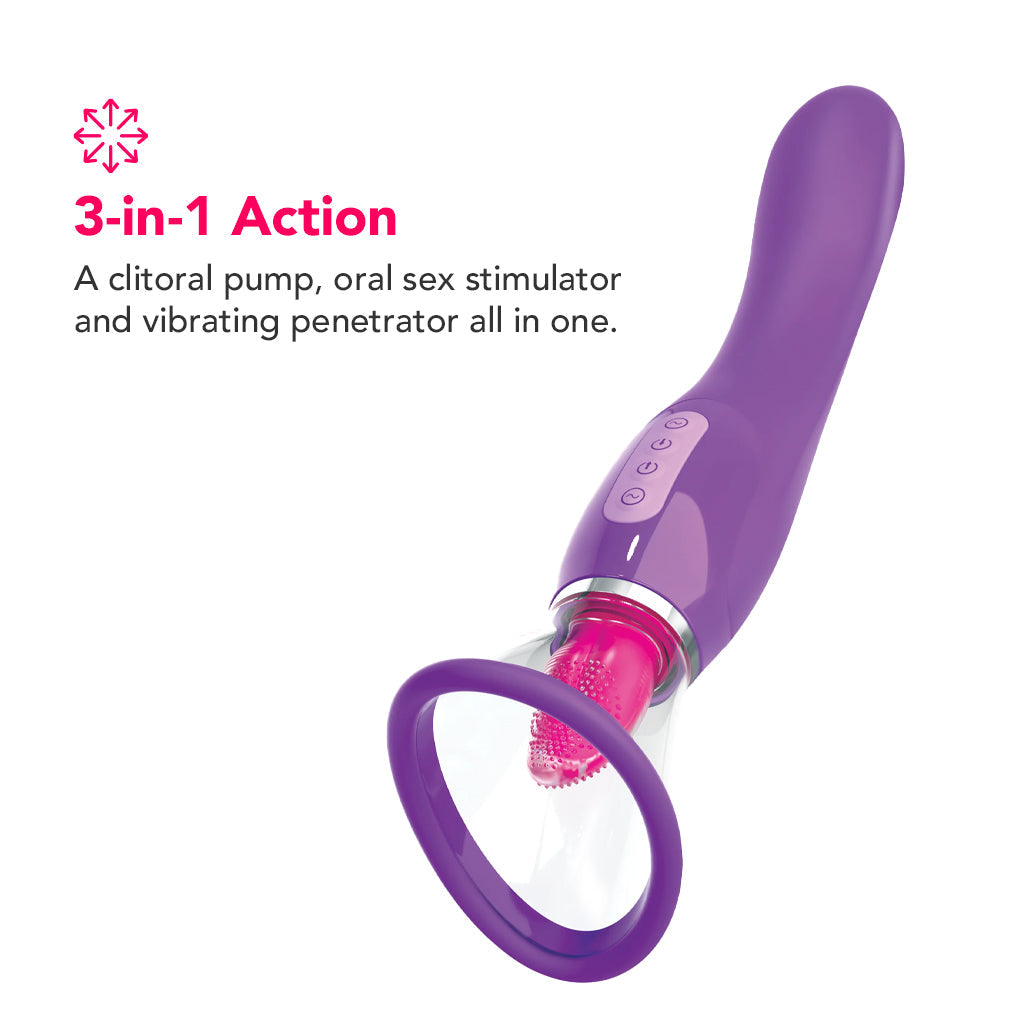 Fantasy for Her Fantasy For Her Ultimate Pleasure Clitoral Pump Vibe - Vibrators - HoneyHugs Canada (View 3)