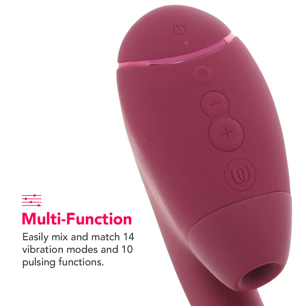 Womanizer Womanizer Next Duo Clitoral Suction & G-Spot Vibe in Pink - Vibrators - HoneyHugs Canada (View 6)