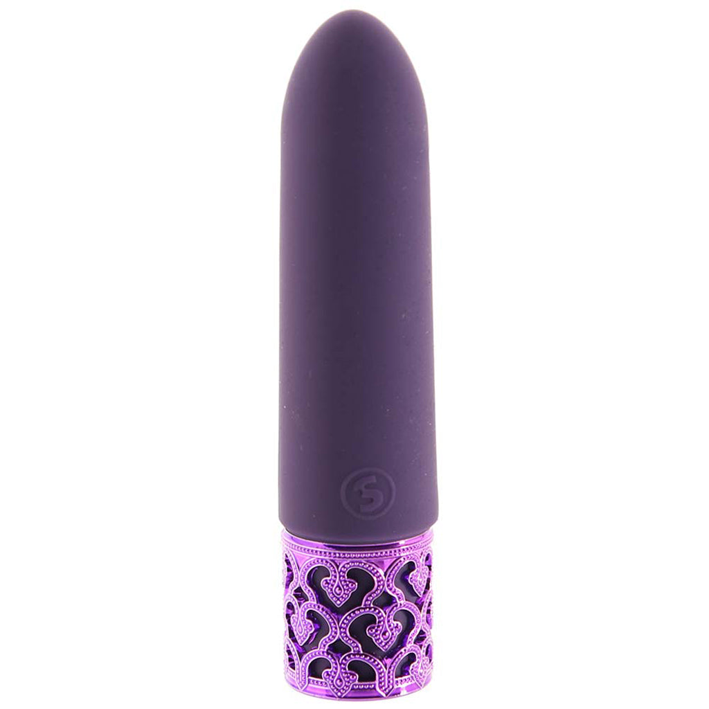 Ouch! Royal Gems Imperial Bullet Vibe in Purple - Vibrators - HoneyHugs Canada