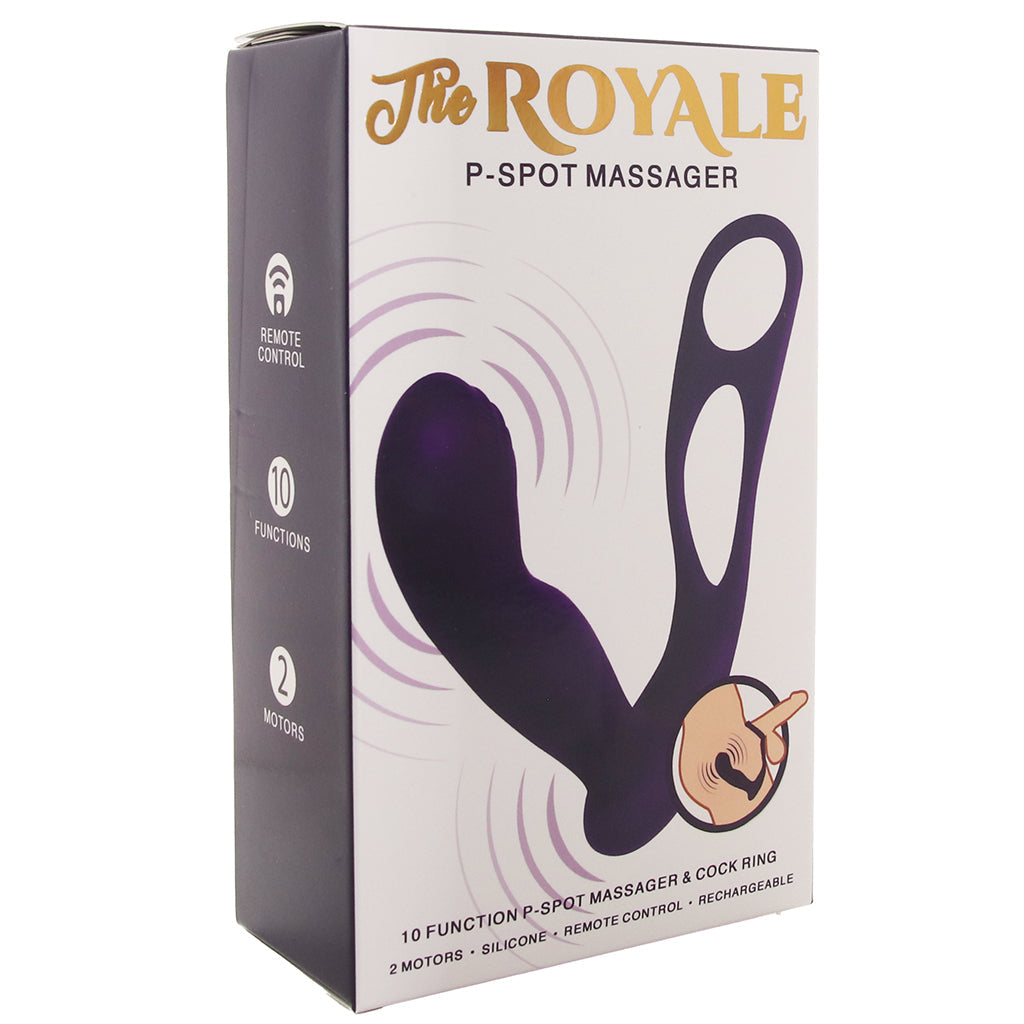 Nasstoys The Royale P-Spot Massager & Cock Ring - Vibrators - HoneyHugs Canada (View 9)