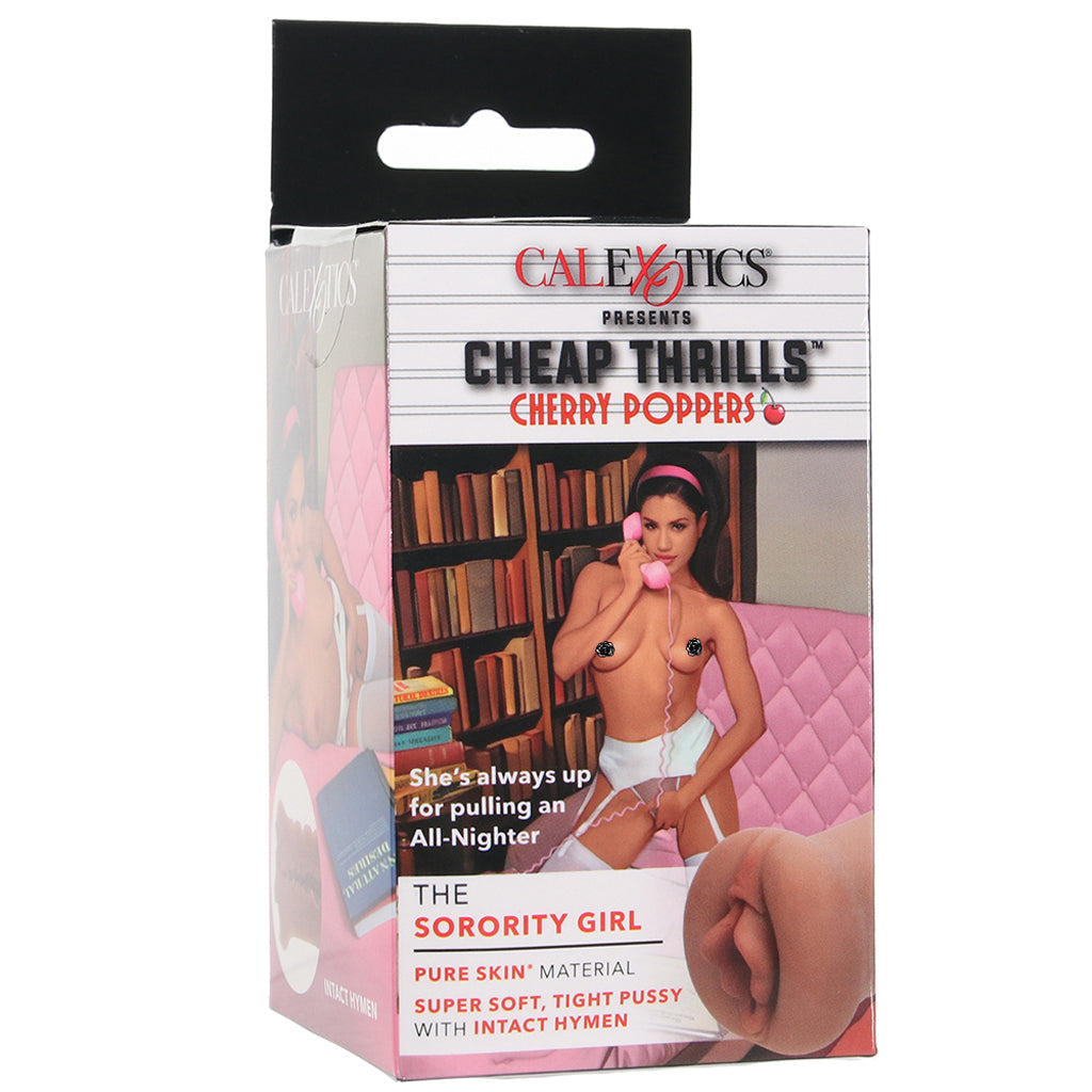 Cheap Thrills Cheap Thrills Cherry Poppers Sorority Girl Mini Stroker - Male Masturbators - HoneyHugs Canada (View 6)