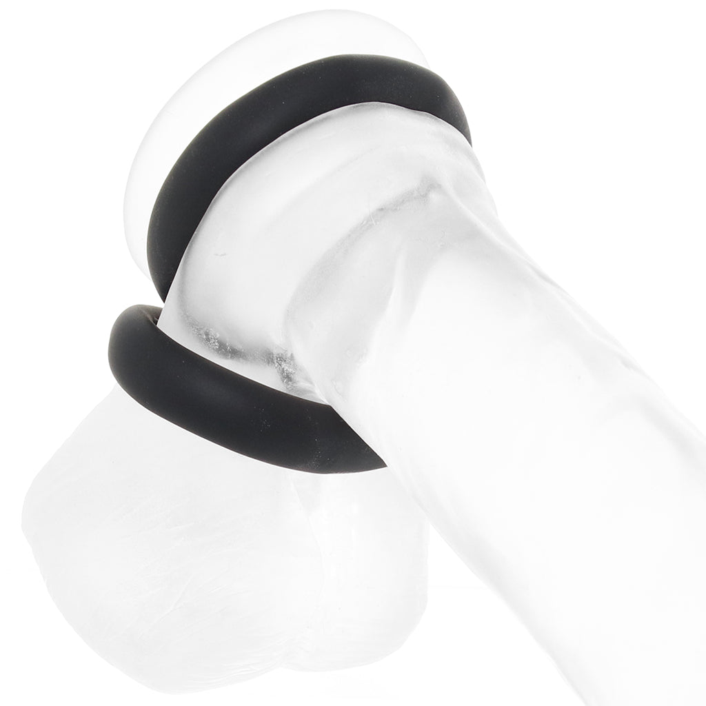 Rock Solid Double Stamina Rings with Metal Beads