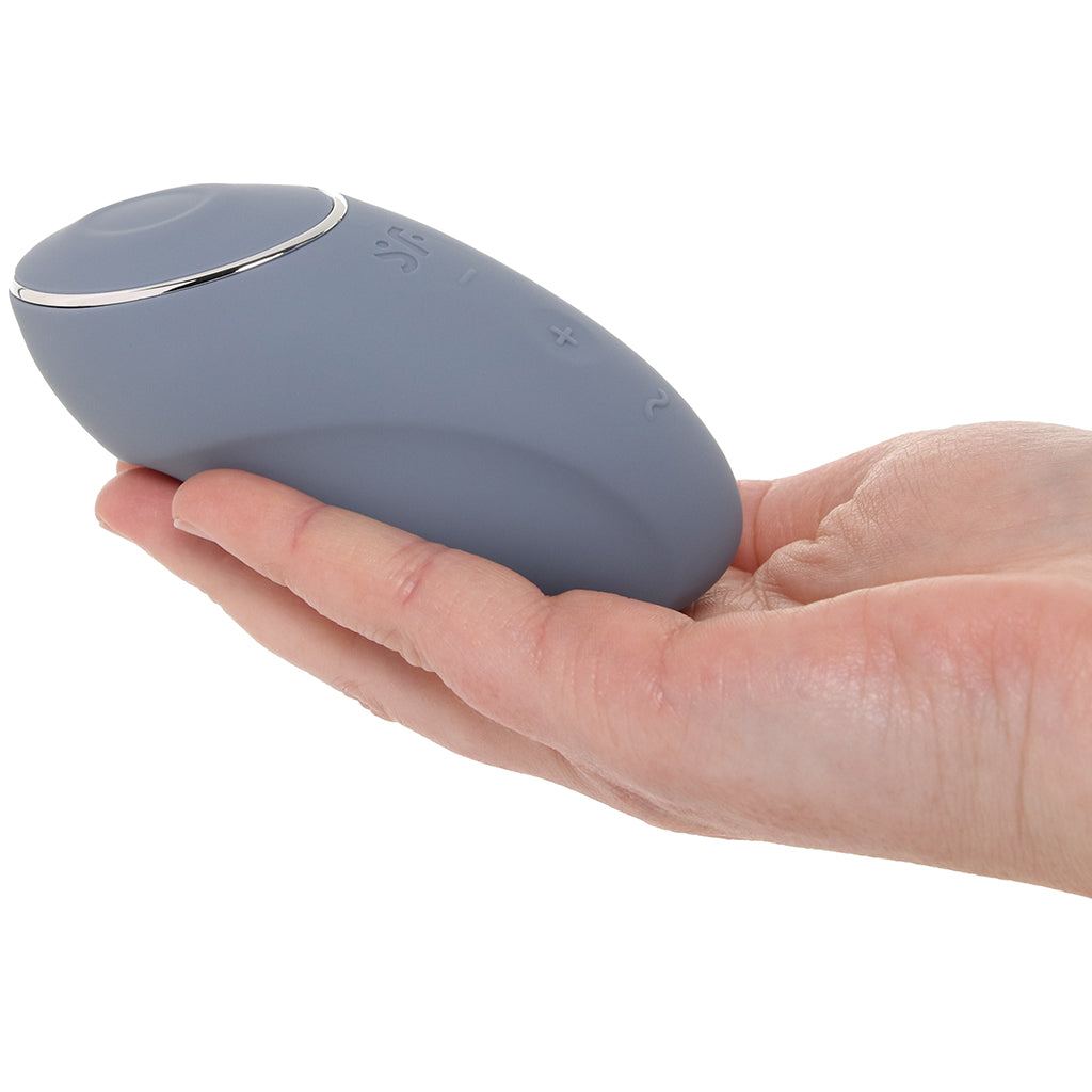 Satisfyer Satisfyer Tap & Climax 1 Tapping Vibe in Grey - Vibrators - HoneyHugs Canada (View 4)