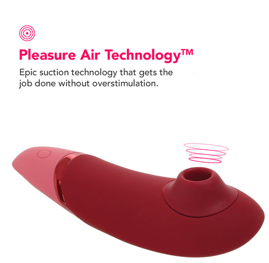 Womanizer Womanizer Next 3D Pleasure Air Stimulator in Bordeaux - Vibrators - HoneyHugs Canada (View 2)