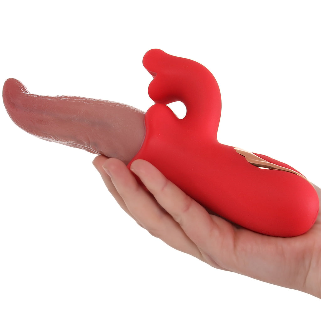 Lickgasm Deep Licker: Ultimate Dual Tongue Vibrator for Exquisite G-Spot & Clitoral Pleasure