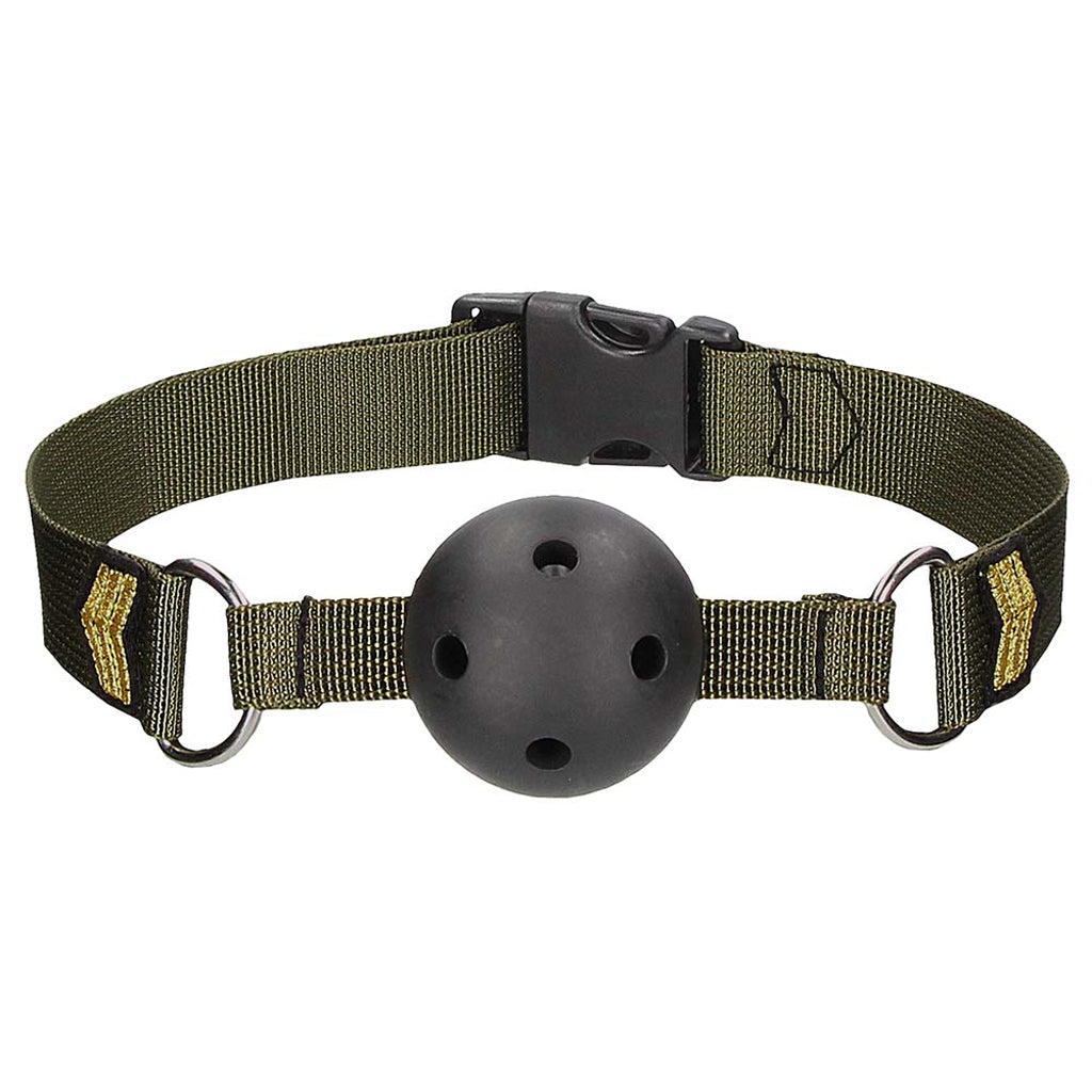 Ouch! Army Themed Breathable Ball Gag