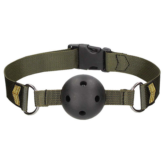 Ouch! Army Themed Breathable Ball Gag
