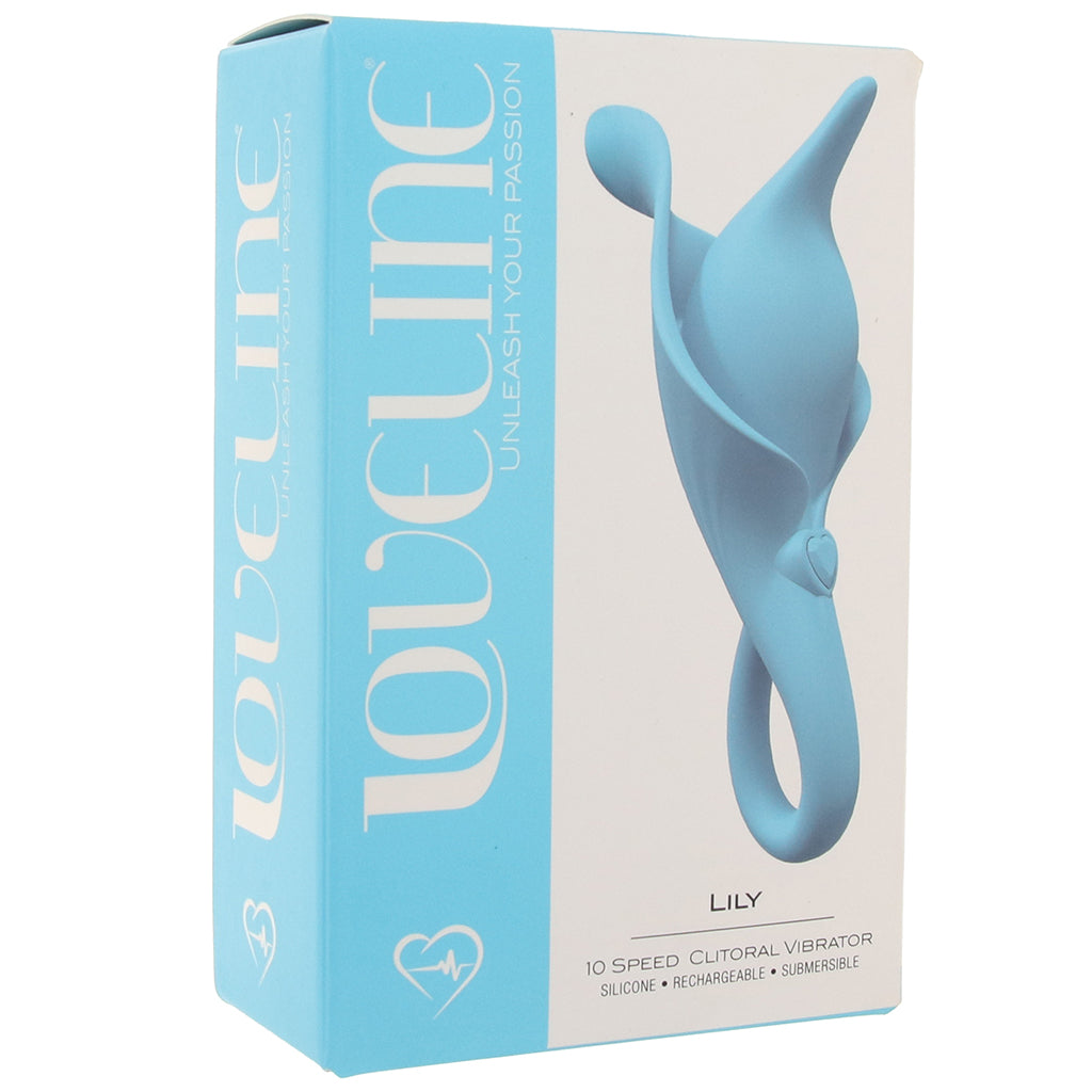 Loveline Loveline Lily Clitoral Vibe in Blue - Vibrators - HoneyHugs Canada (View 9)