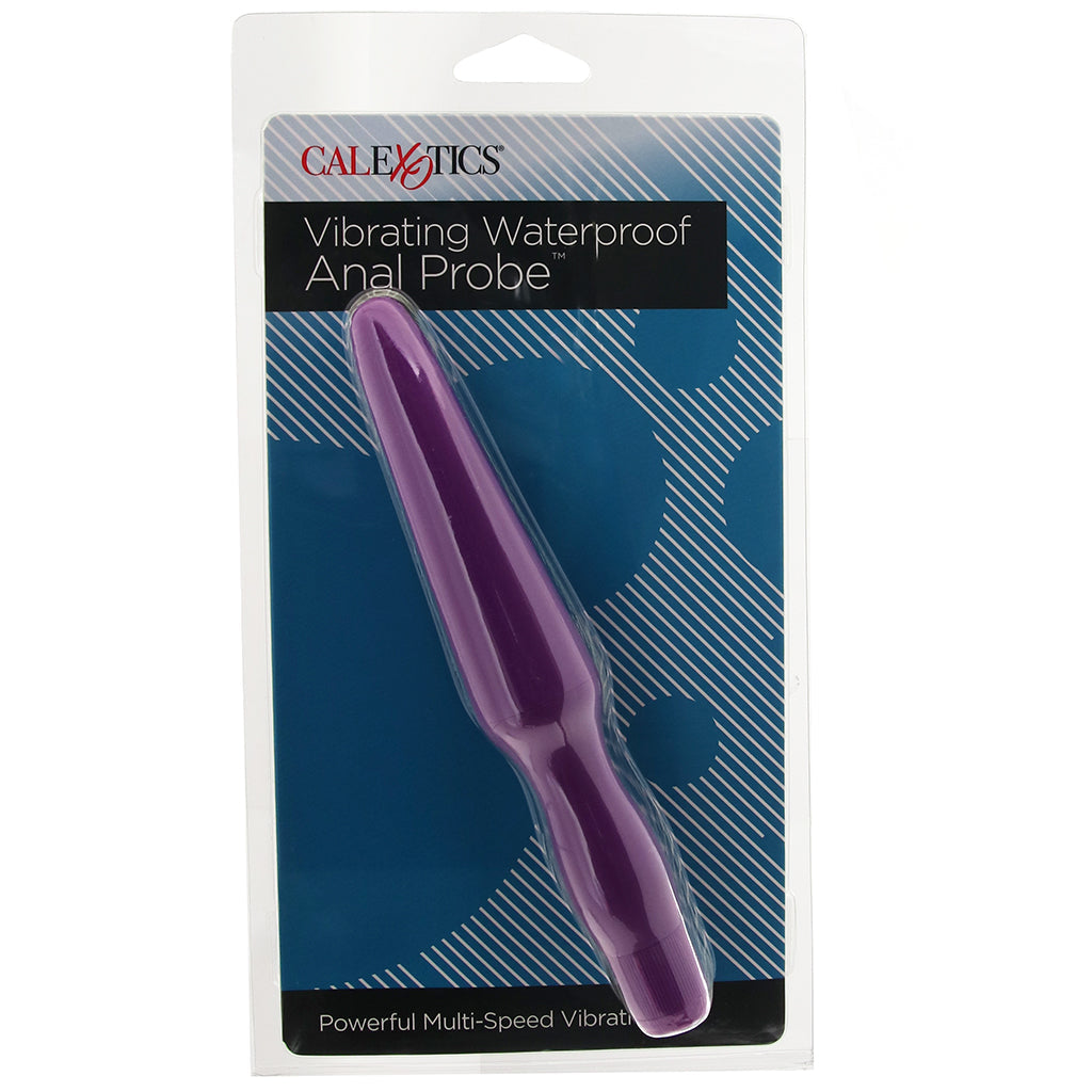 Waterproof Anal Probe Vibe in Purple