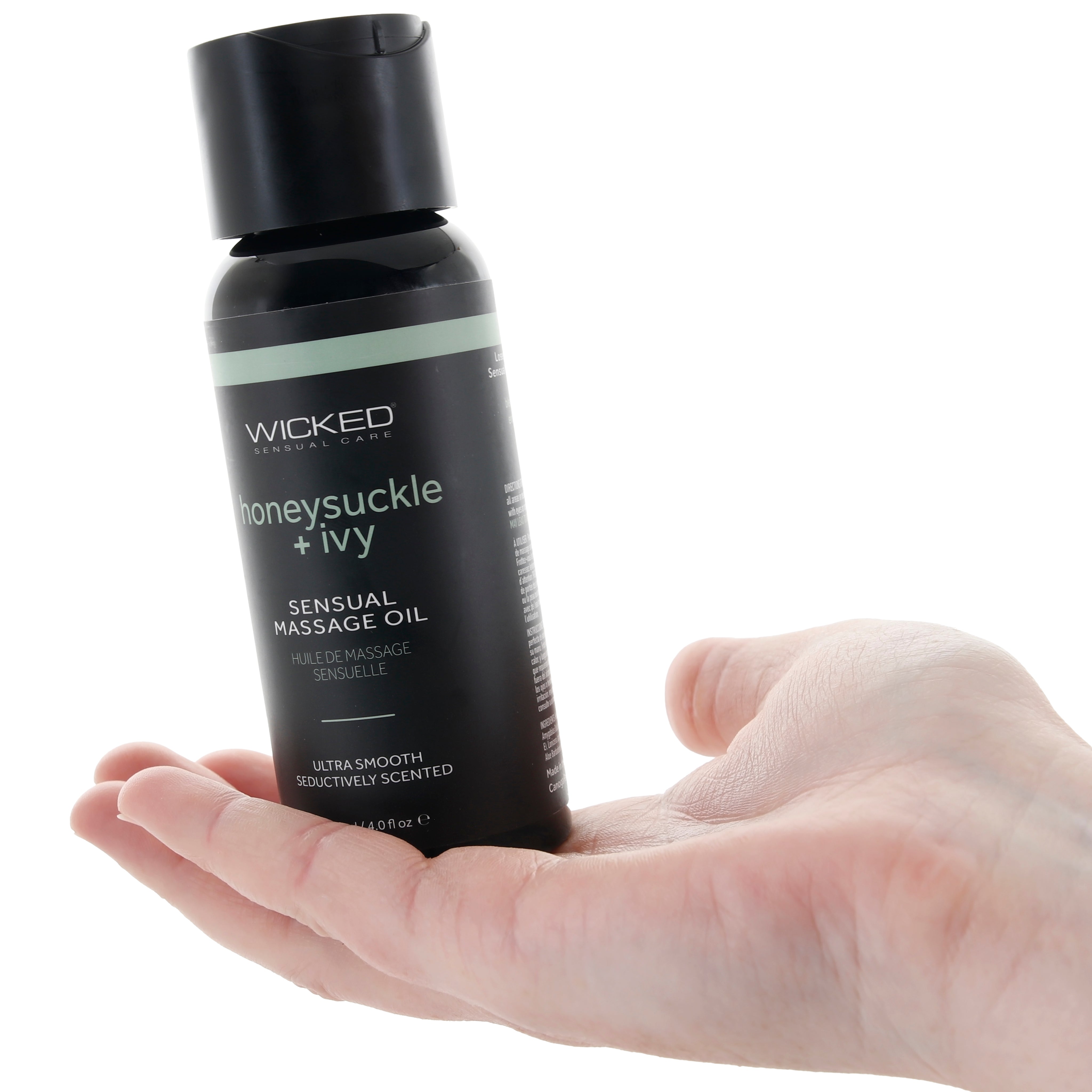 Sensual Massage Oil 4oz/120ml in Honeysuckle & Ivy