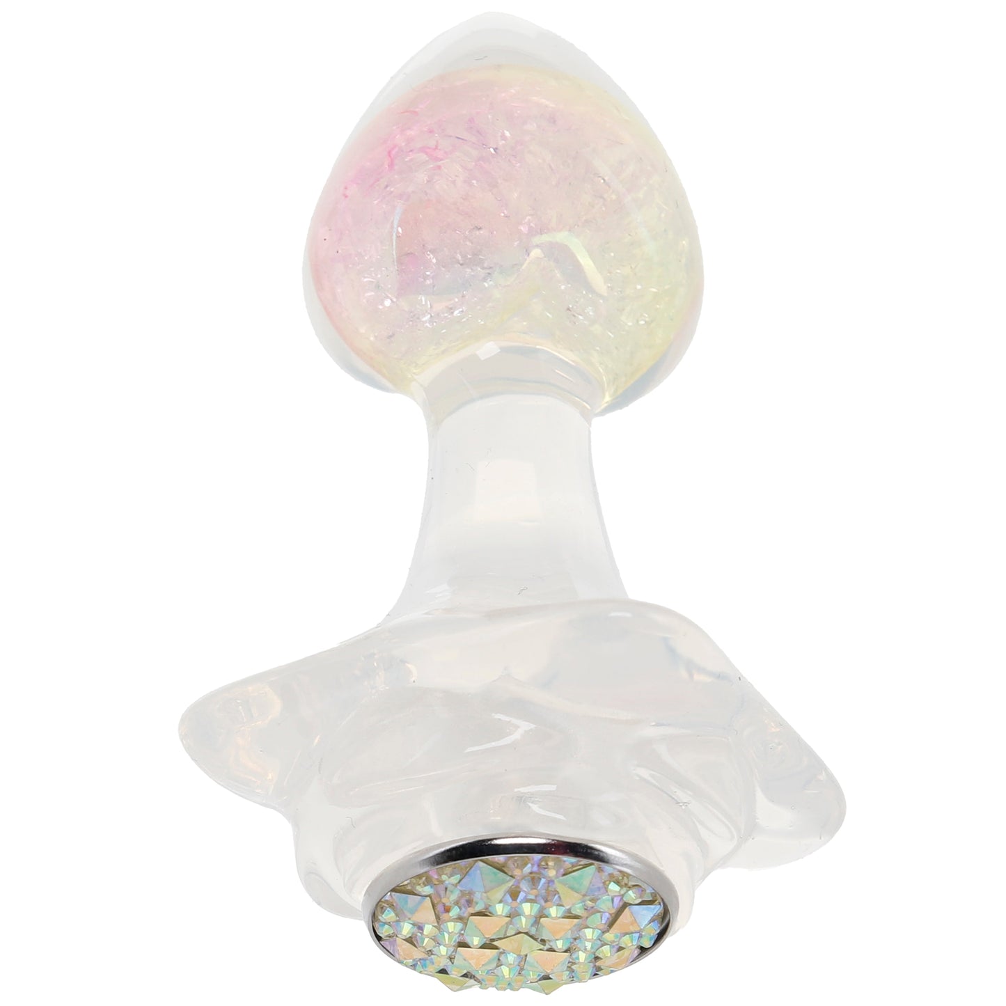 Booty Bling Jewelled Silicone Butt Plug in Small
