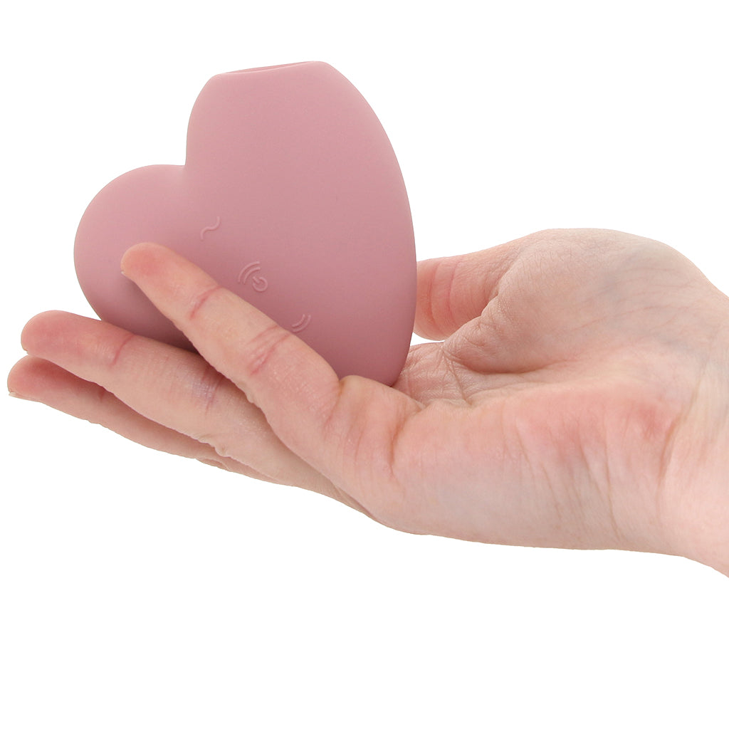 Satisfyer Satisfyer Cutie Heart Air Pulse Stimulator in Light Red - Vibrators - HoneyHugs Canada (View 4)