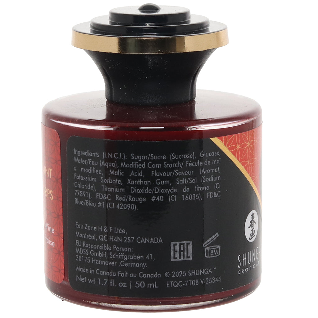 Edible Body Paint 1.7oz/50ml in Sparking Strawberry Wine