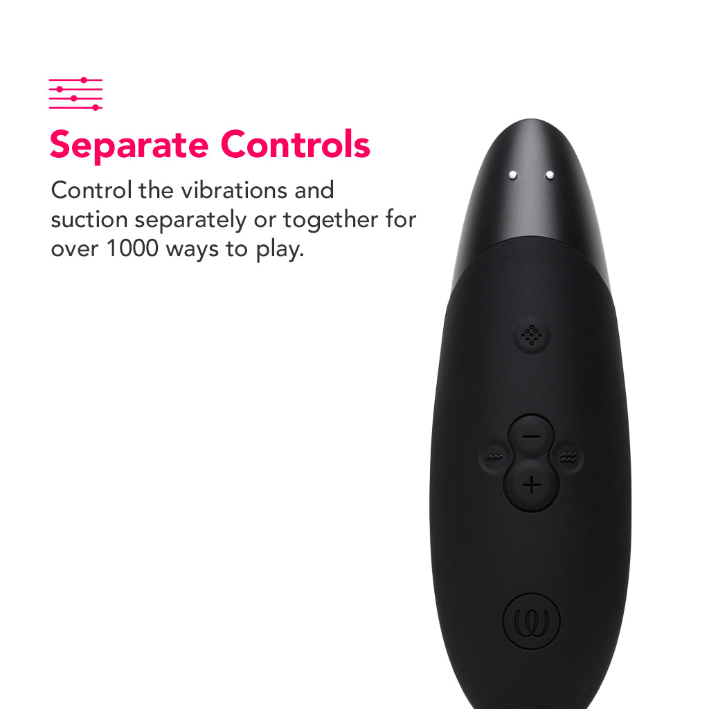 Womanizer Enhance Pleasure Air Vibe in Black