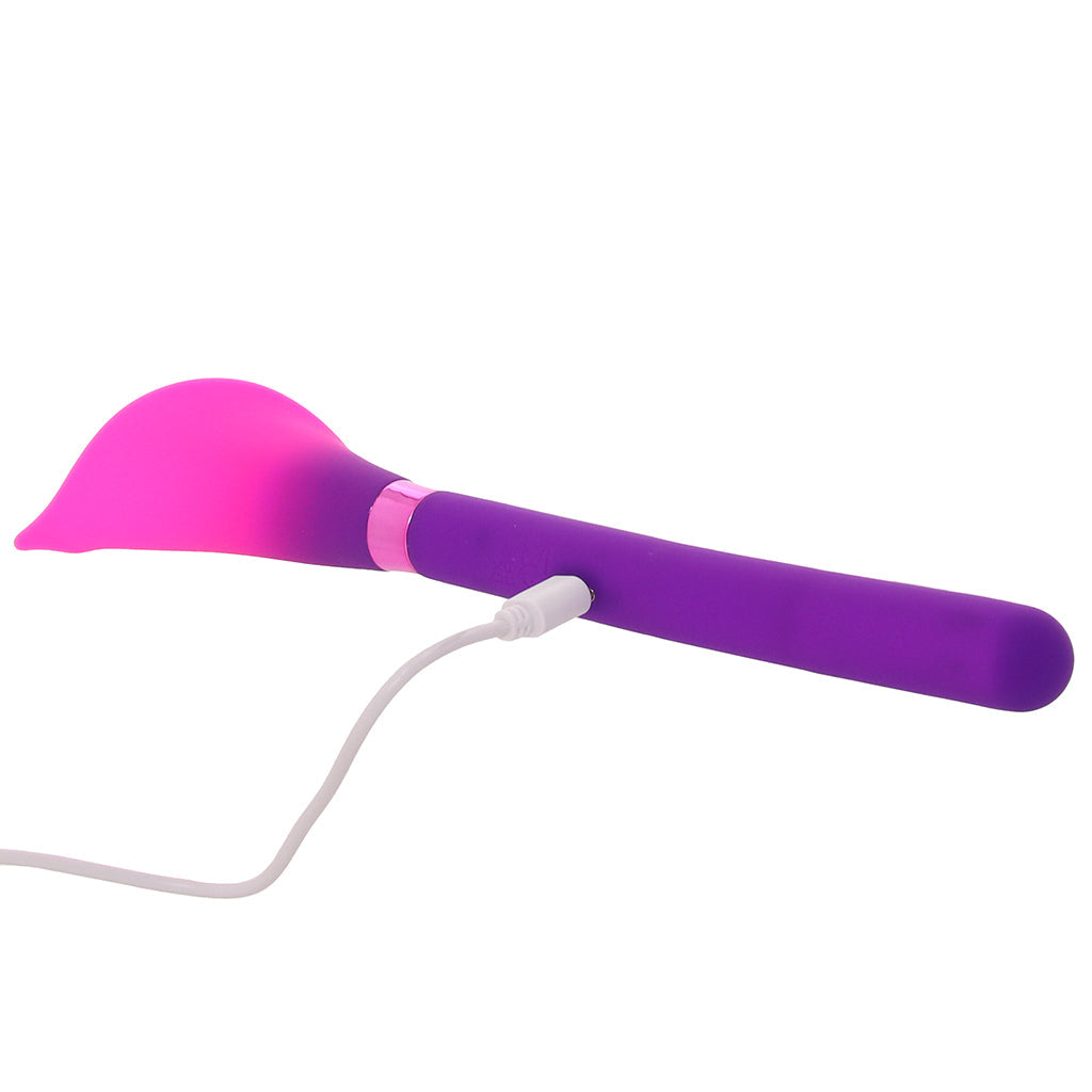 Maia Vala Fiercely Powerful Silicone Flower Vibe in Purple - Vibrators - HoneyHugs Canada (View 7)