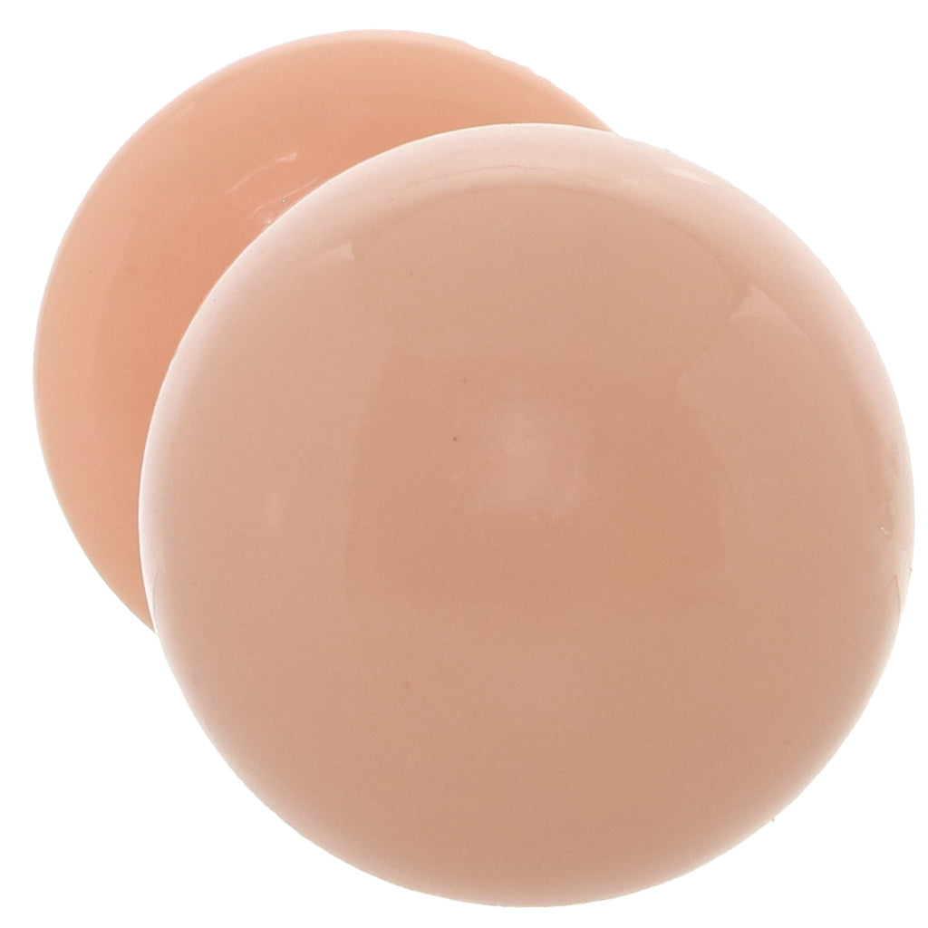 The Classic Round 3 Piece Butt Plug Set in Cream