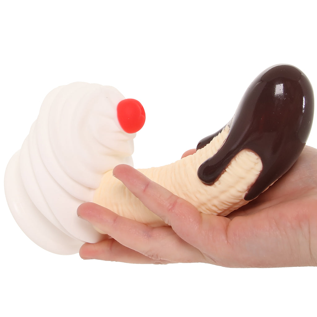 Simply Sweet Chocolate Dipped Banana Split Dildo