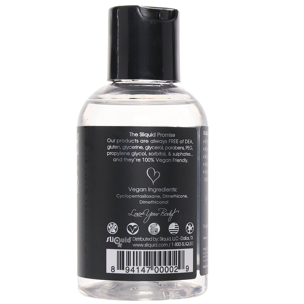 Silver Silicone Intimate Lubricant in 4.2oz/125ml