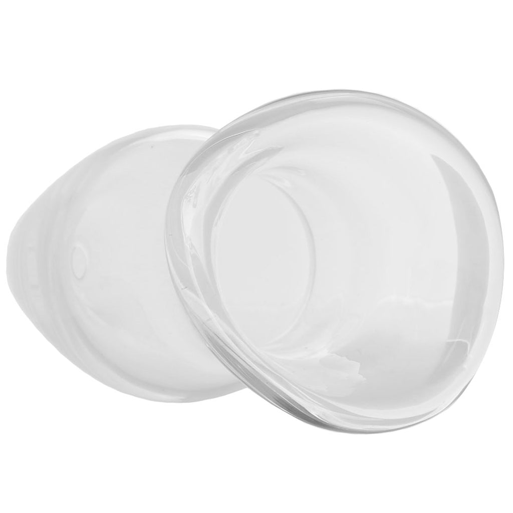 Anal Fantasy Mega Anal Gaper: Luxury Hollow Pyrex Glass Butt Plug