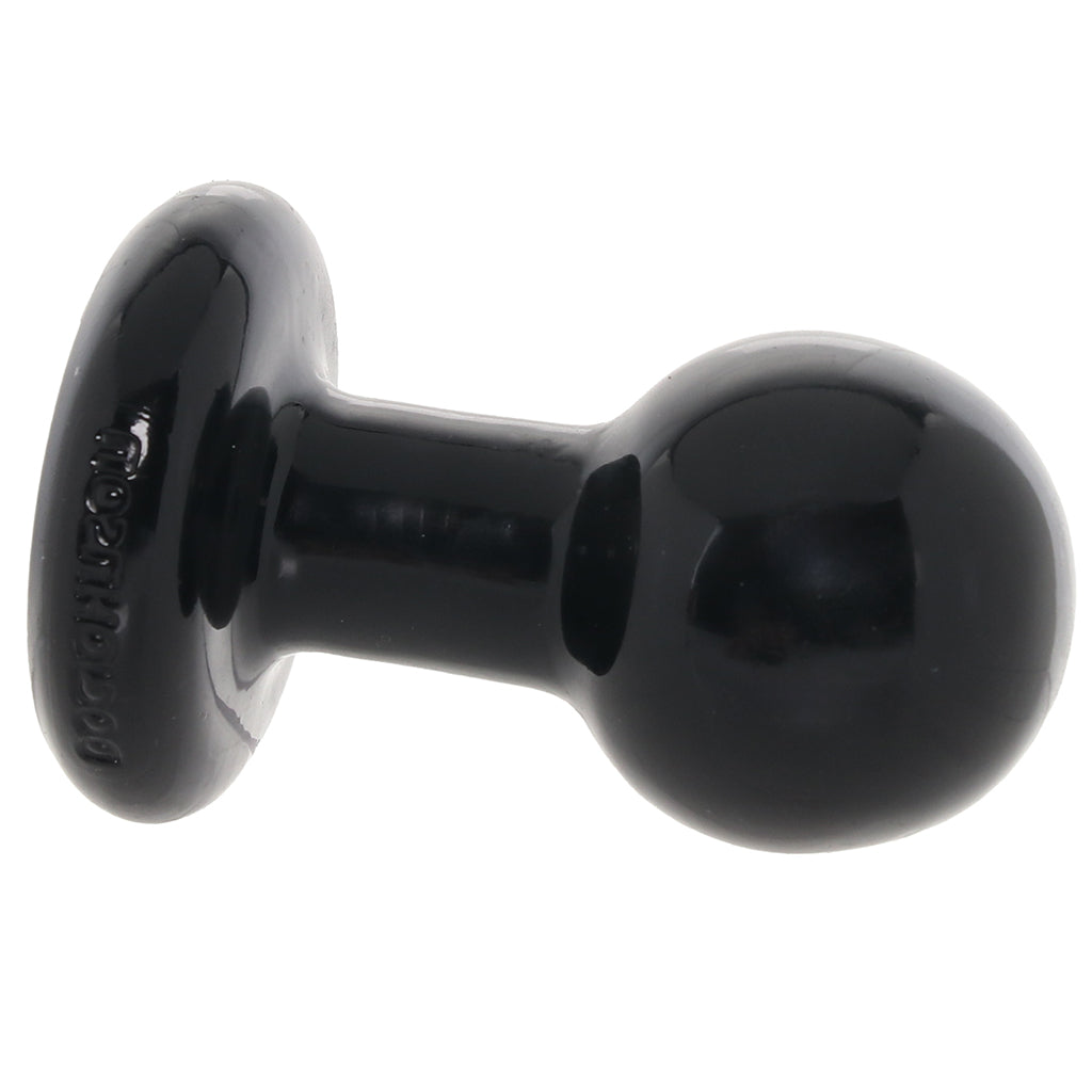 The Classic Small Round Butt Plug in Black