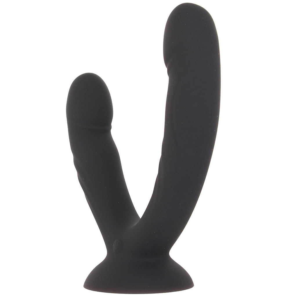 Inya Inya Duet Vibrating Double Dildo in Black - Dildos - HoneyHugs Canada