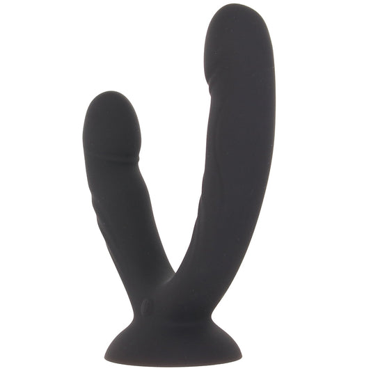 Inya Inya Duet Vibrating Double Dildo in Black - Dildos - HoneyHugs Canada