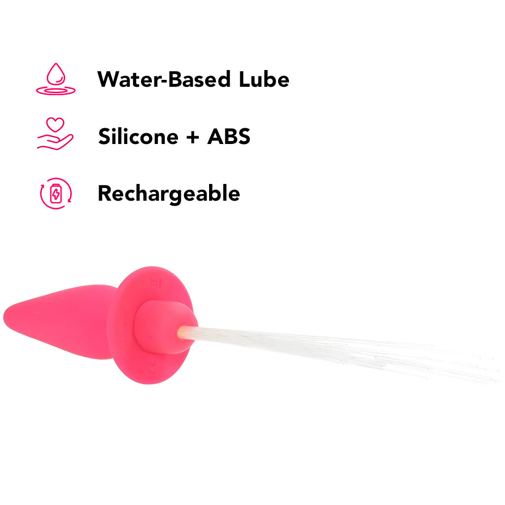 CalExotics Southern Lights Vibrating Butt Plug in Pink - Vibrators - HoneyHugs Canada (View 5)