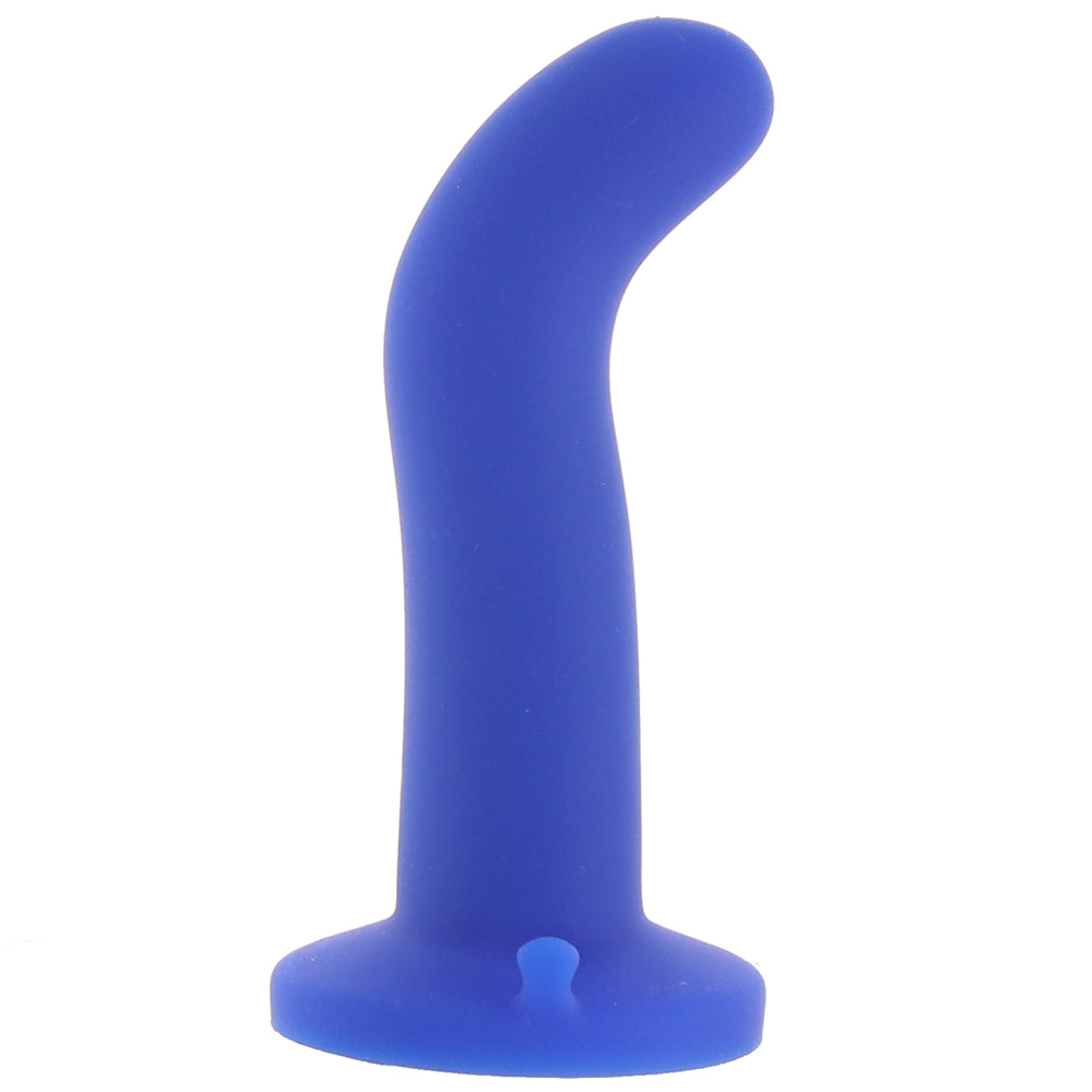WhipSmart Curved 5.5 Inch Remote Vibe in Blue