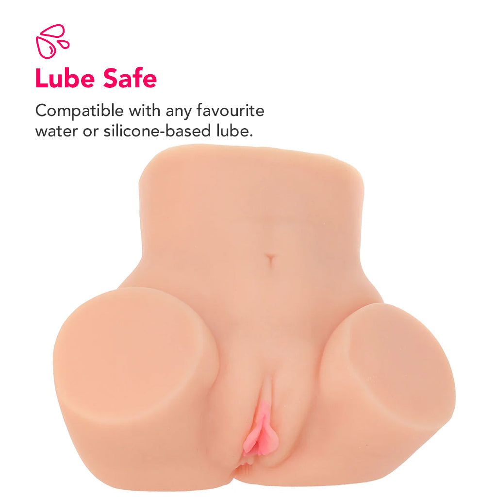 Pipedream PDX Elite Back That Ass Up Suction Masturbator in Light - Male Masturbators - HoneyHugs Canada (View 3)