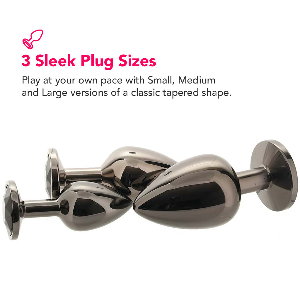 Black Gem Anal Plug Set