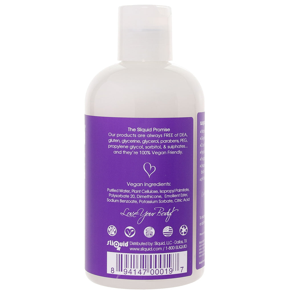 Sliquid Naturals Silk Hybrid Lubricant 8.5oz – Unrivaled Silky Smoothness for Intimate Pleasure