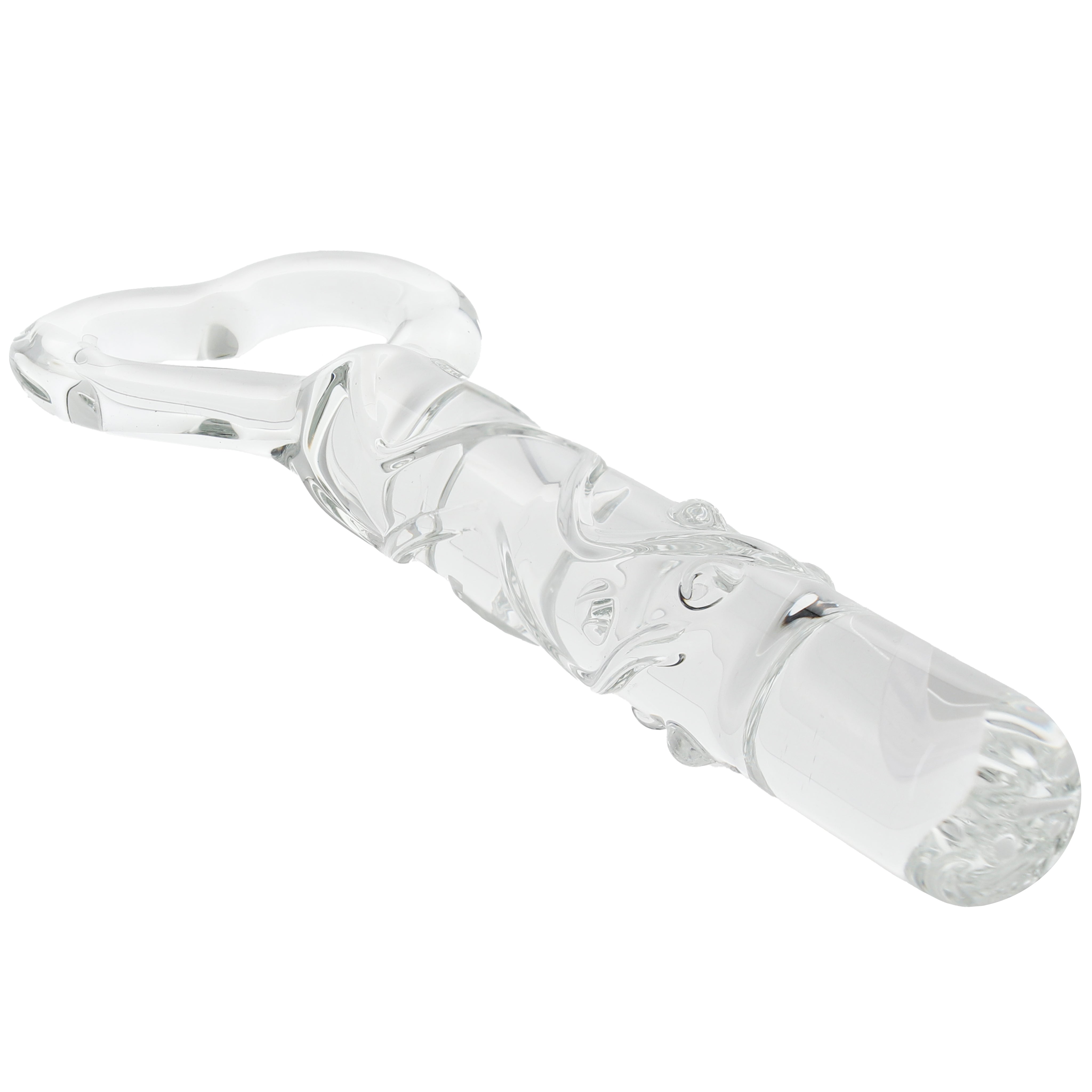 Clarity Hera's Caress Playful Passion Glass Dildo