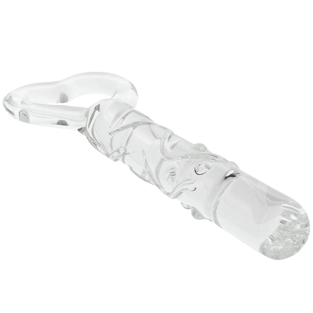 Clarity Hera's Caress Playful Passion Glass Dildo