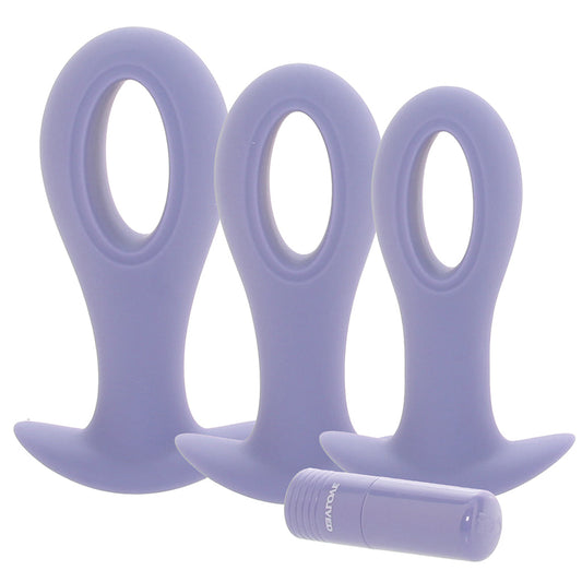 Evolved Novelties Hole Punch Vibrating Plug Set - Vibrators - HoneyHugs Canada
