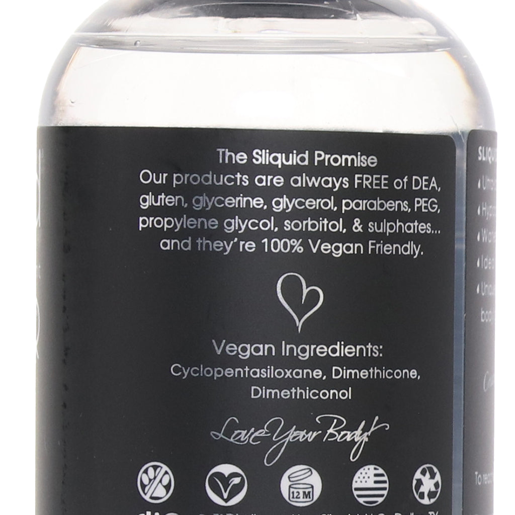 Silver Silicone Intimate Lubricant in 4.2oz/125ml