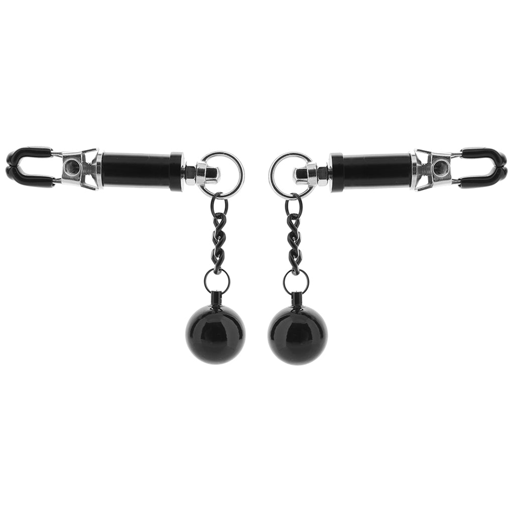 CalExotics Nipple Grips Weighted Twist Clamps - Adjustable, Temperature-Ready & Luxuriously Heavy