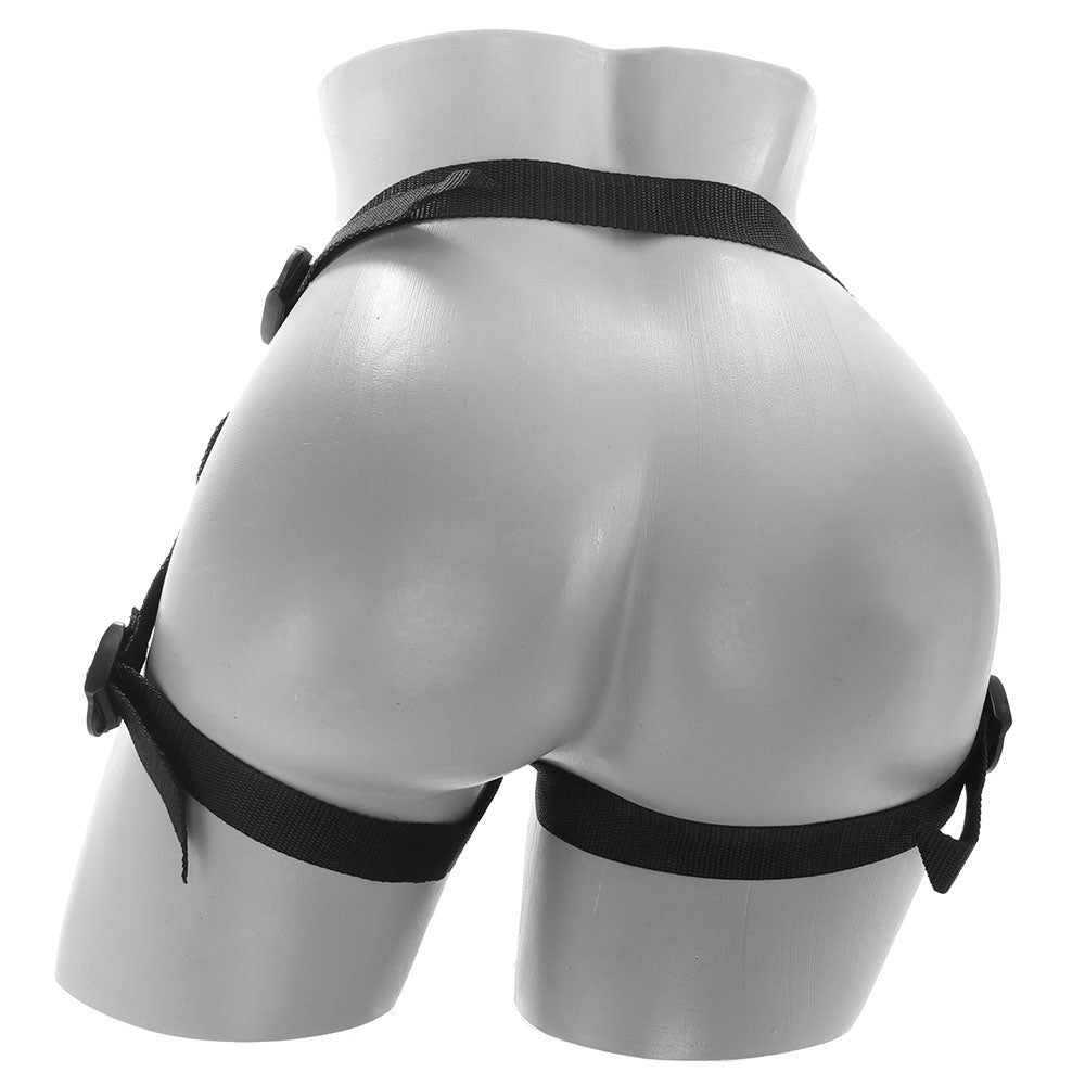 Pegasus Realistic 6.5 Inch Vibrating Strap-On in Light