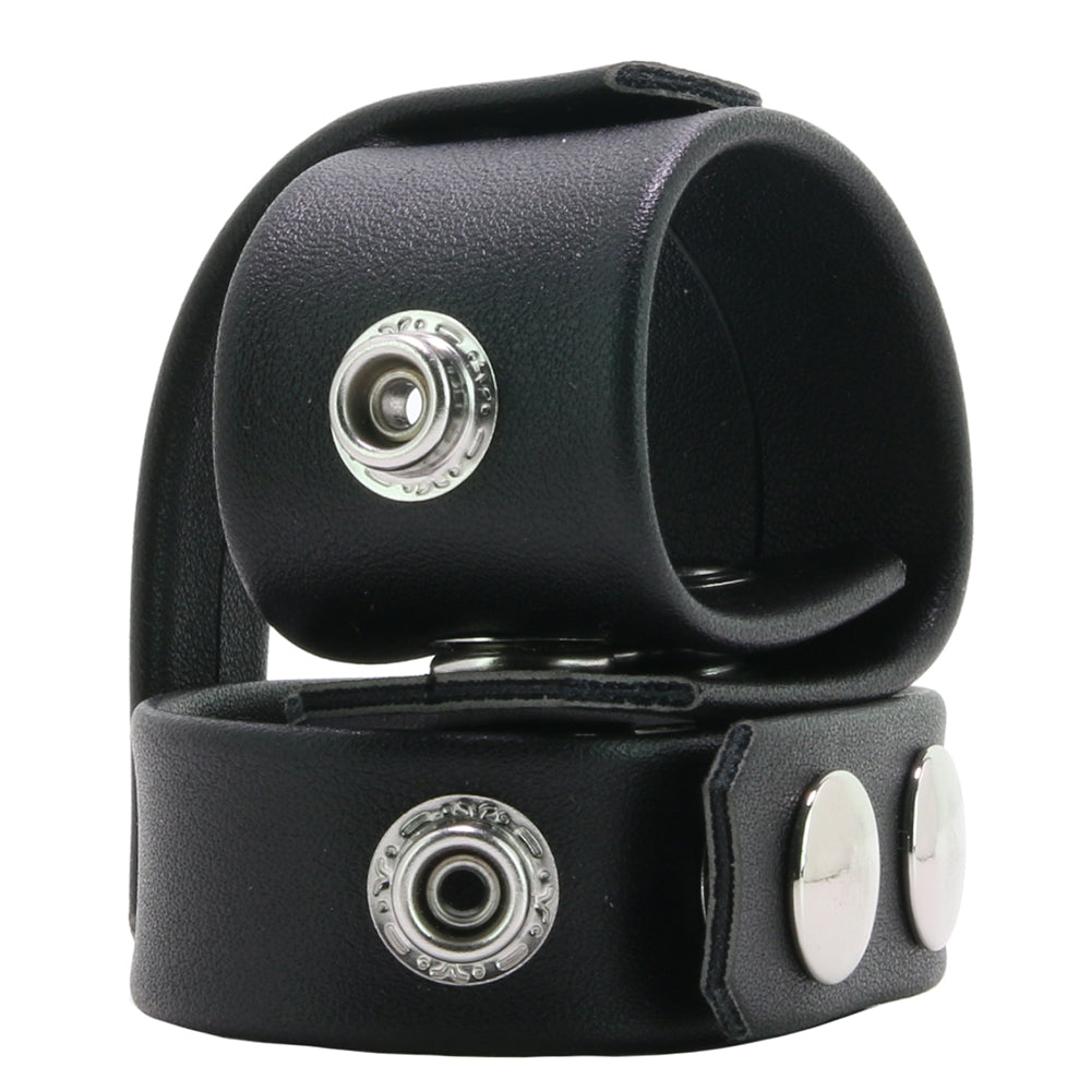 Blue Line Duo Cock and Ball Shaft Support Strap