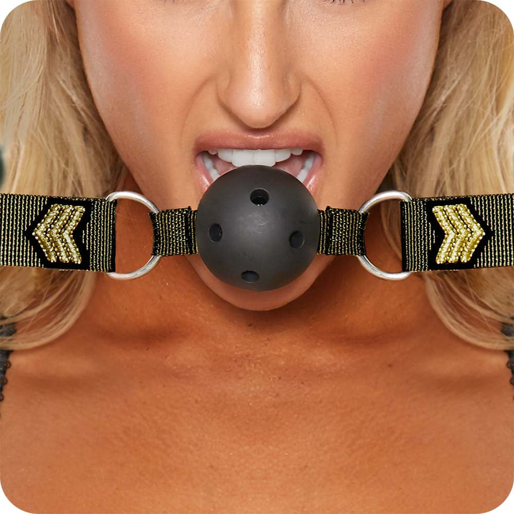 Ouch! Army Themed Breathable Ball Gag