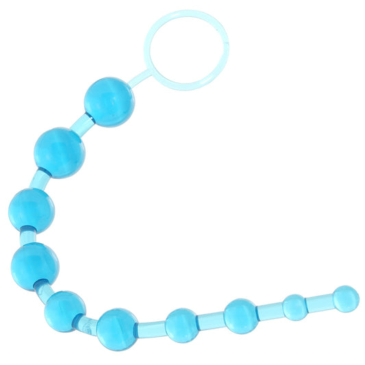 X-10 Anal Beads in Blue