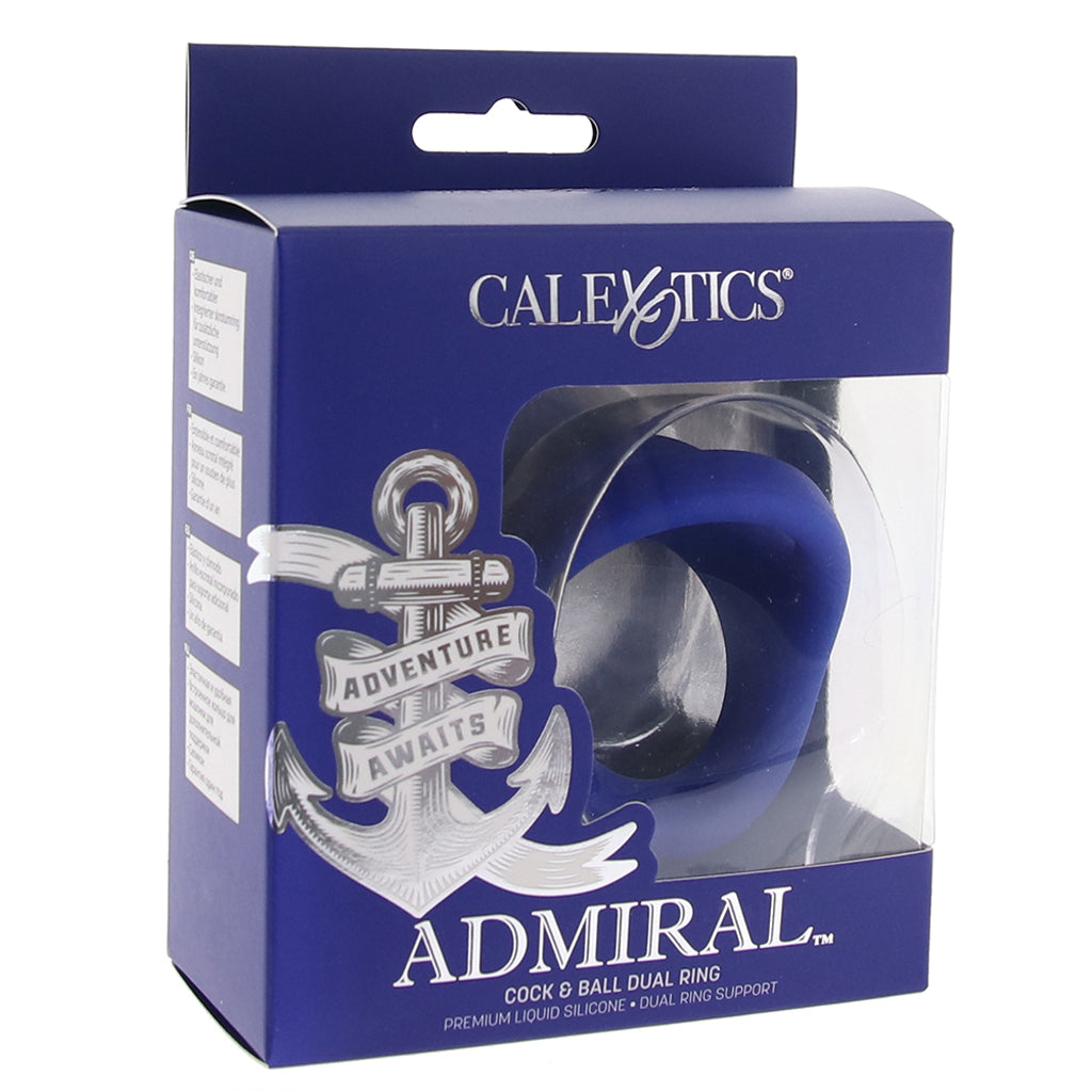 CalExotics Admiral Dual Ring: Elevate Passion, Prolong Pleasure