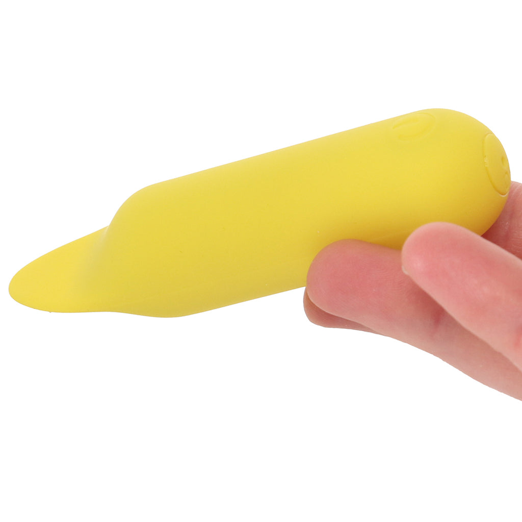 Maia Tawni Silicone Flickering Bullet Vibe in Yellow - Vibrators - HoneyHugs Canada (View 4)
