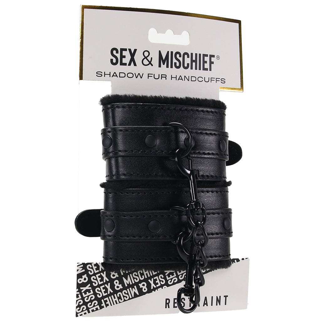 Sex & Mischief Shadow Fur Handcuffs