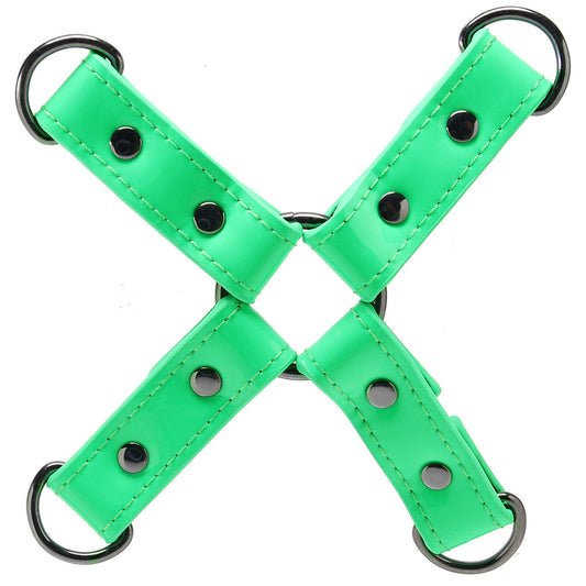 Electra Play Things Radiant Neon Green Hog Tie | Versatile & Luminous Restraint