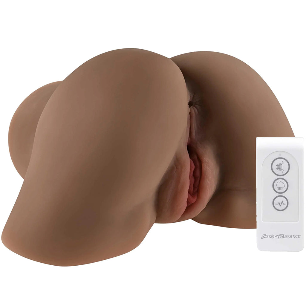 Zero Tolerance Rear Beauty Sucking & Vibrating Masturbator in Dark - Male Masturbators - HoneyHugs Canada