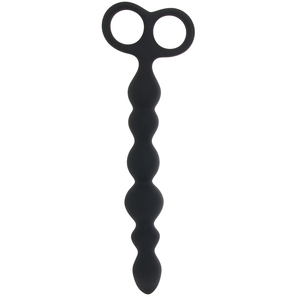 LEVELZ Beaded Silicone Anal Probe: Luxurious Rhythmic Pleasure
