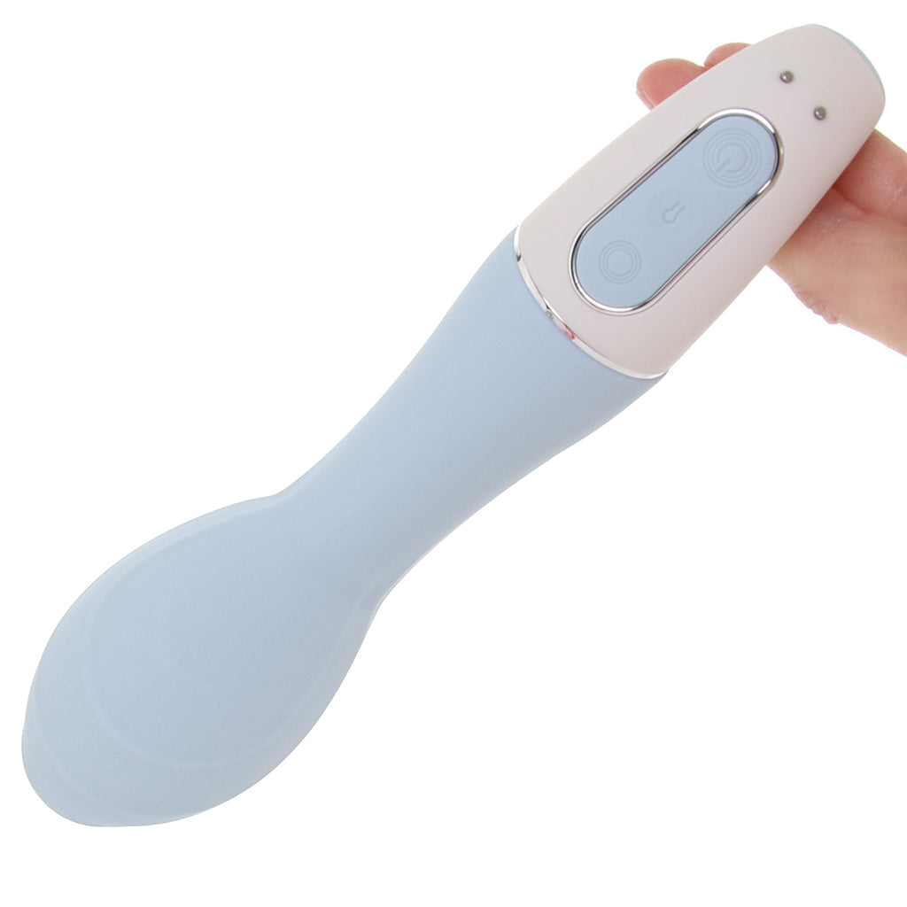 Satisfyer Satisfyer Air Pump Vibrator 5+ G-Spot Vibe in Blue - Vibrators - HoneyHugs Canada (View 6)