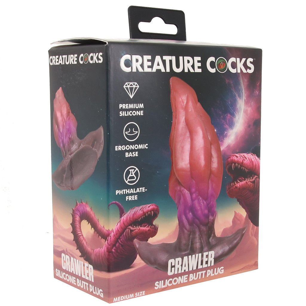 Creature Cocks Crawler Silicone Butt Plug in Medium