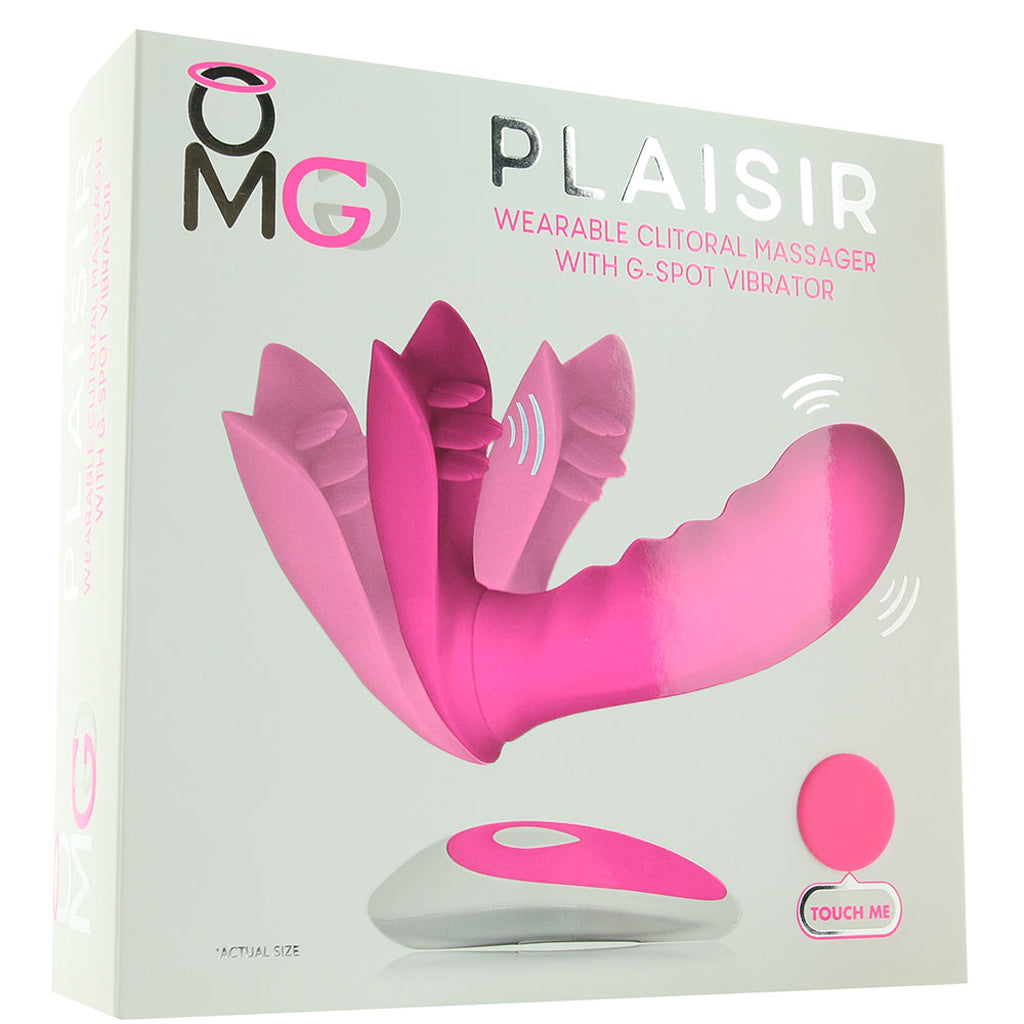 Deeva OMG Plaisir Wearable Clitoral & G-spot Vibe in Pink - Vibrators - HoneyHugs Canada (View 6)